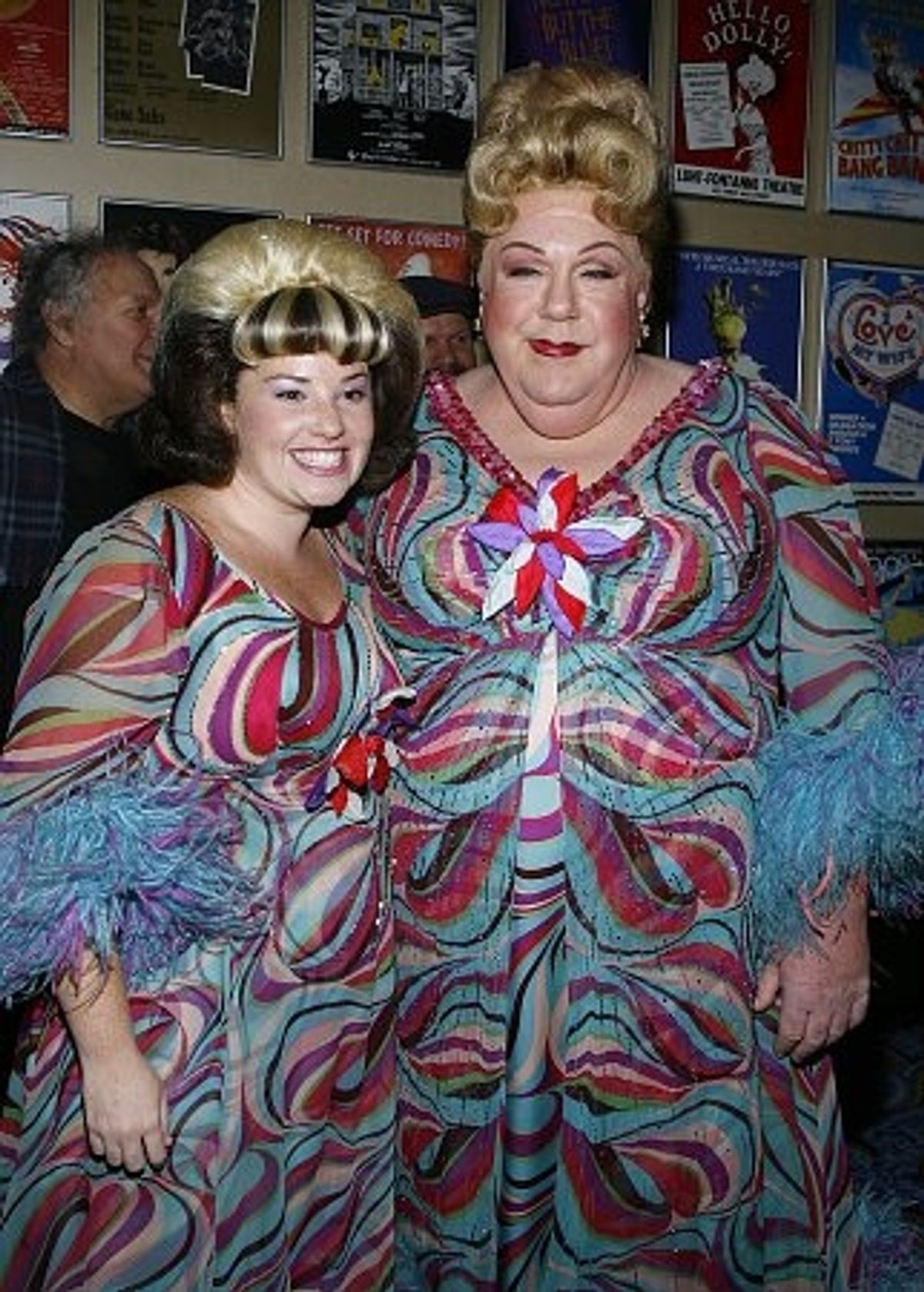 Shannon Durig and George Wendt at 