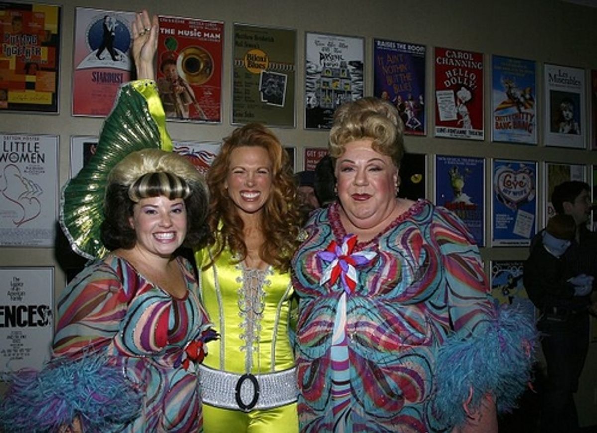 Shannon Durig, Carolee Carmello and George Wendt at 