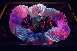 Maxwell Caulfield with the ladies of Chicago Photo