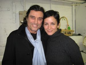 Ian McShane and Anna Shapiro (Director) @ BroadwayWorld Ian McShane and Anna Shapiro (Director) Photo