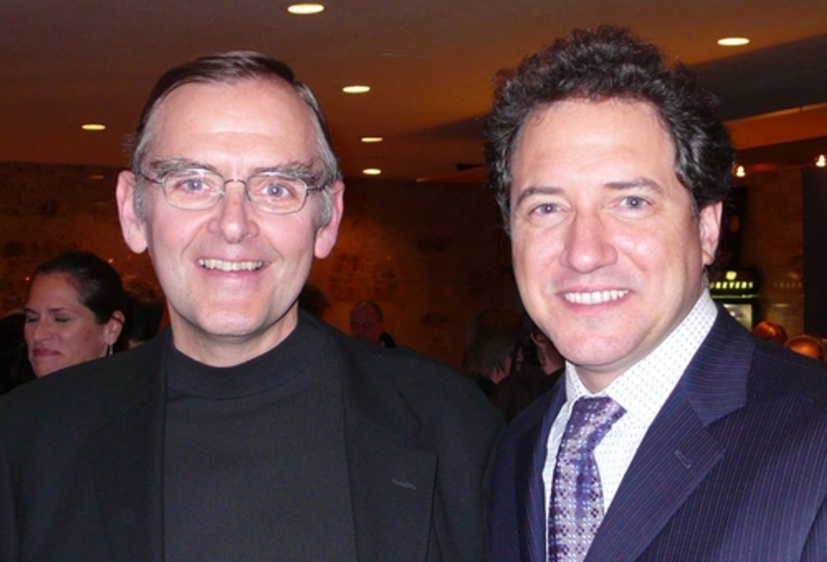 l-r: Rod Campbell and Kevin McCollum (Producer) at 