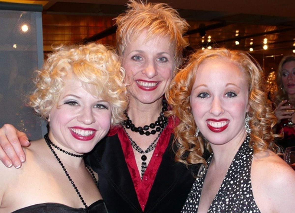 l-r: Sarah Marie Hicks, Kelli Barclay and Missy Morrison at 