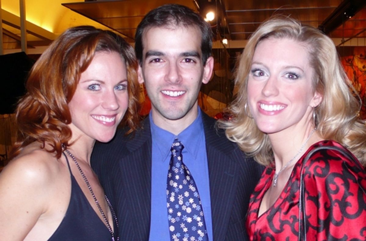 l-r: Kristen Gaetz, Marc Bruni and Jacqueline Bayne at 