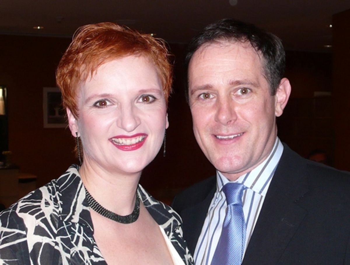 Kate Hennig and Rob Torr at 