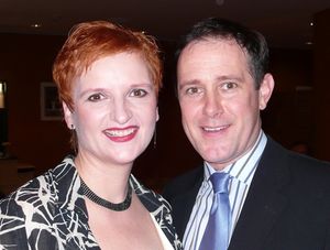 Kate Hennig and Rob Torr Photo