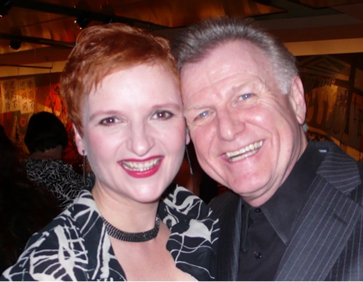 Kate Hennig and Barry Flatman at 