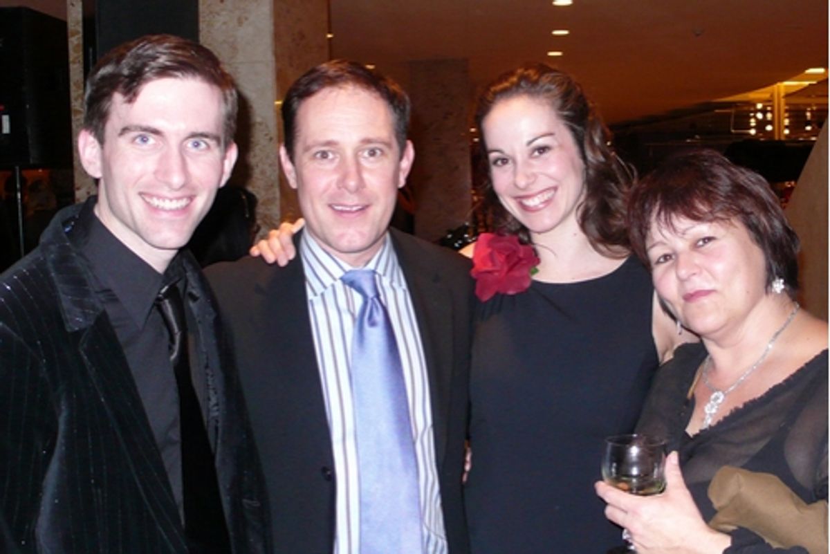 l-r: Matthew J. Kilgore, Rob Torr, Stephanie Graham and Paula Wolfson at 