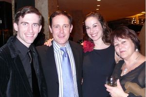 l-r: Matthew J. Kilgore, Rob Torr, Stephanie Graham and Paula Wolfson Photo