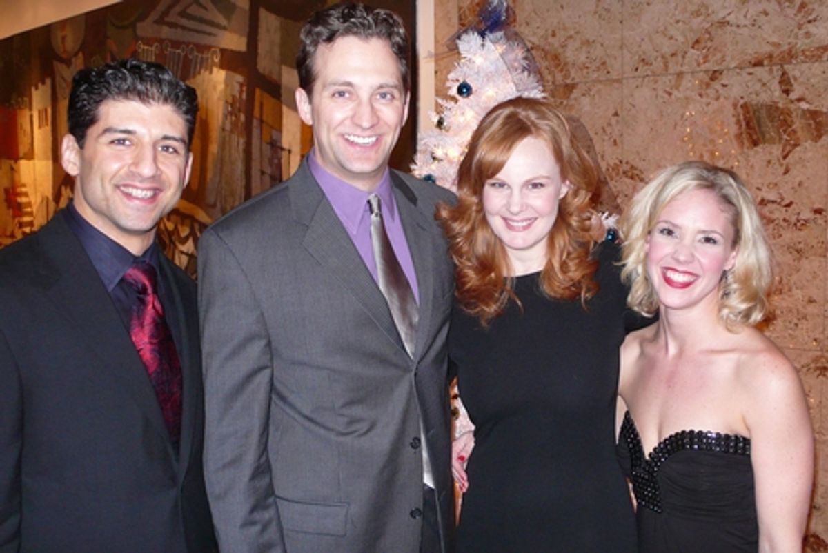 Tony Yazbeck, Graham Rowat, Kate Baldwin, Shannon O'Bryan at 