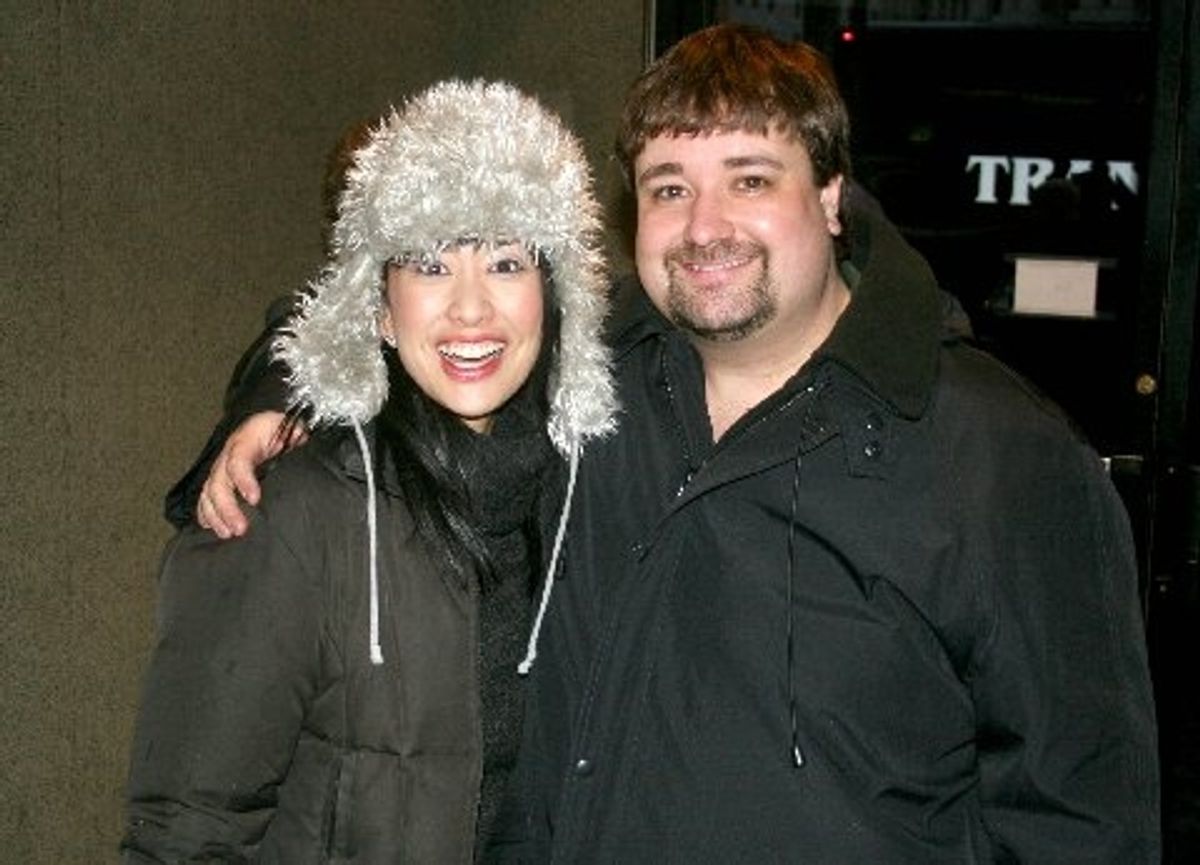 Angela Ai (Christmas Eve) and Cole Porter (Brian) at 