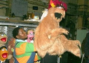 Danielle K Thomas assists in the demonstration @ BroadwayWorld Danielle K Thomas assists in the demonstration Photo