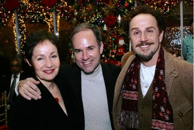 Lynn Ahrens, Stephen Flaherty and John Kassir Photo