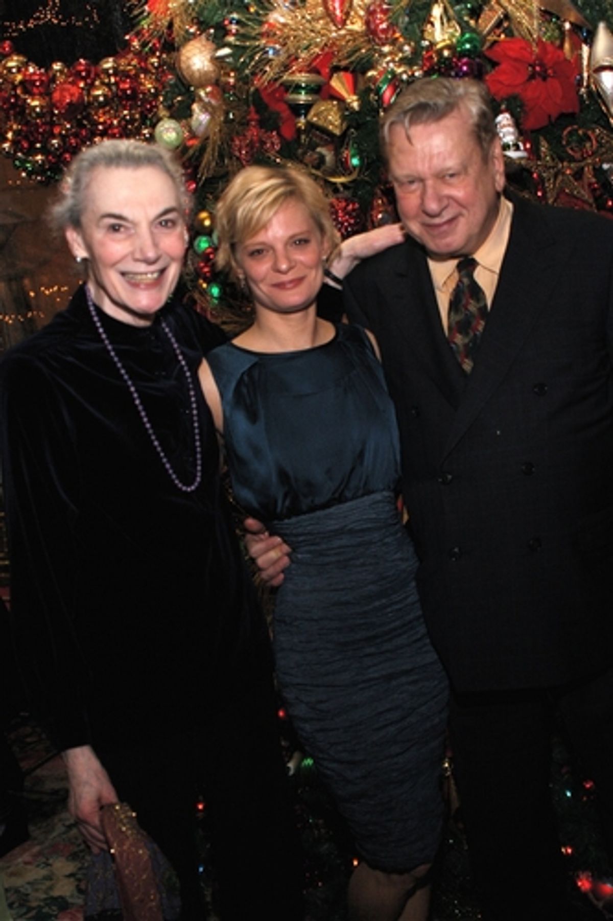 Marian Seldes, Martha Plimpton and Brian Murray at 