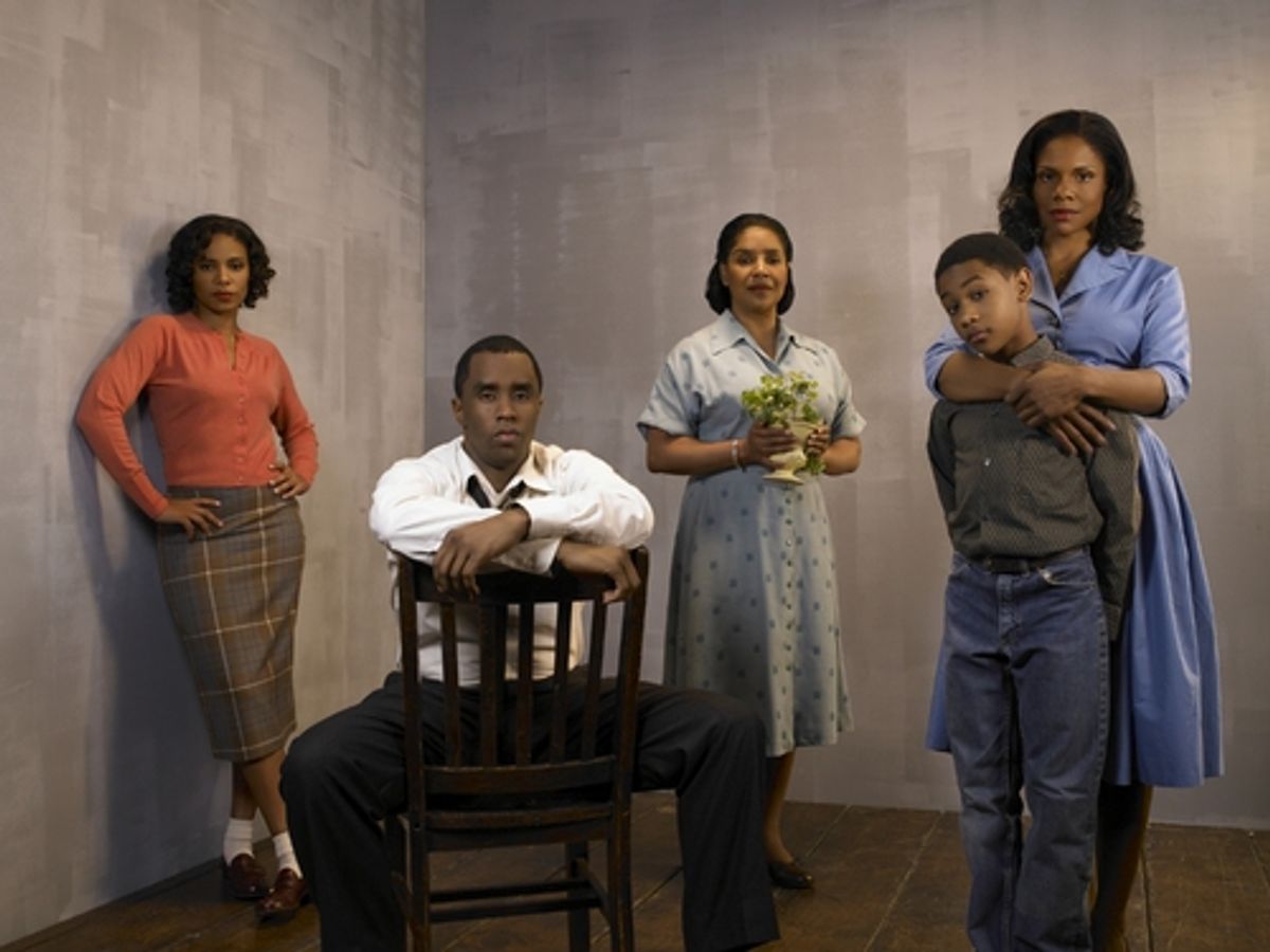 Sanaa Lathan, Sean Combs, Phylicia Rashad, Justin Martin and at 