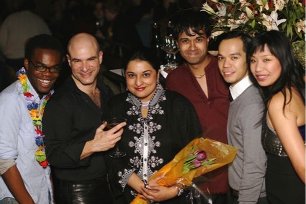 William Jackson Harper, Demosthenes Chrysan, Geeta Citygirl, Debargo Sanyal, Jon Norm Photo