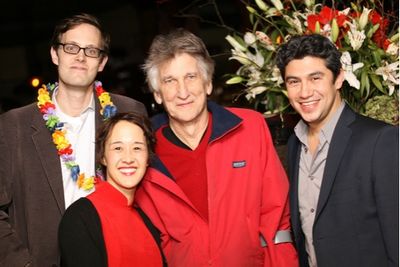 Davis McCallum, Michi Barall, Charles Mee and Louis Castro Photo