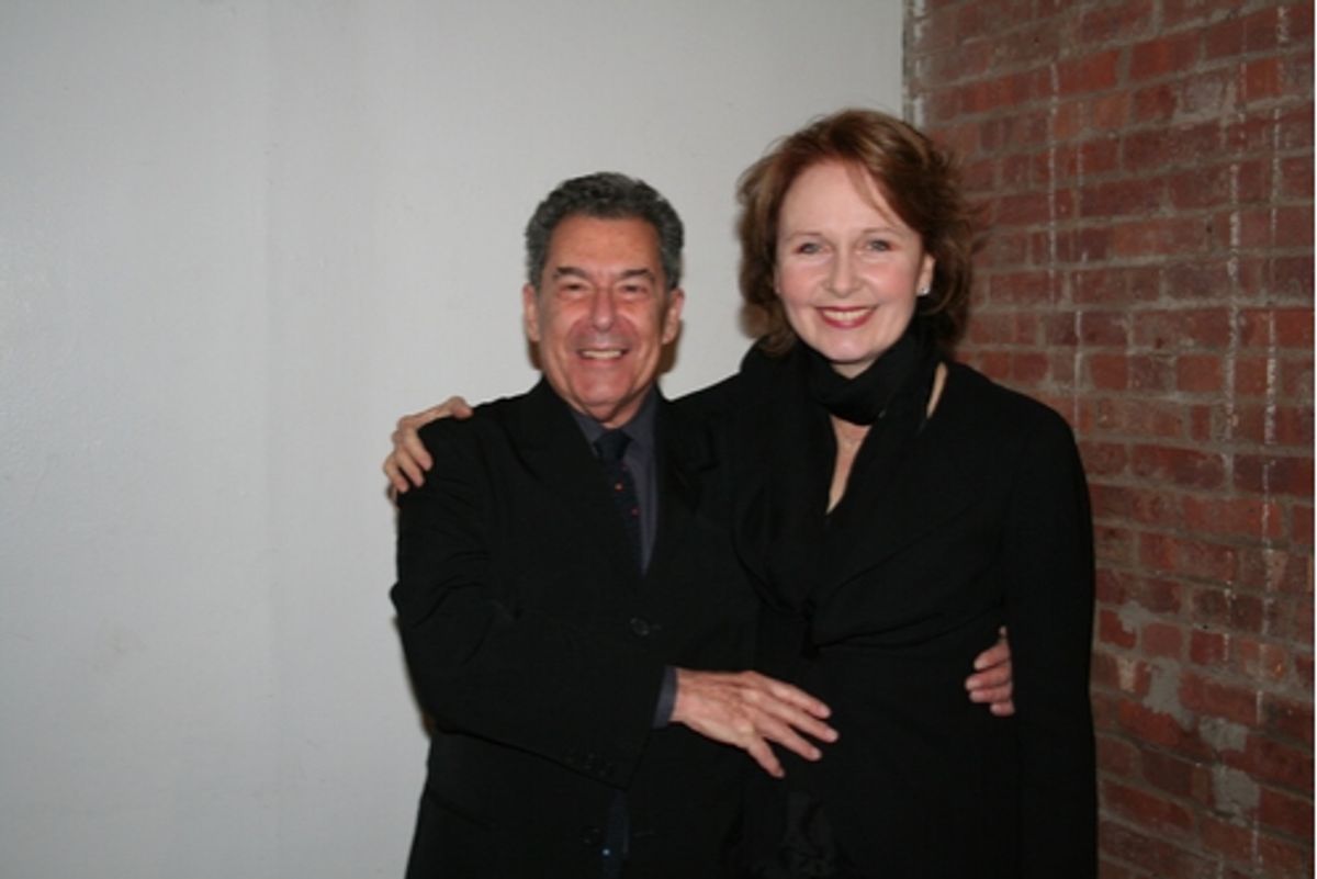 Nicolas Martin and Kate Burton at 