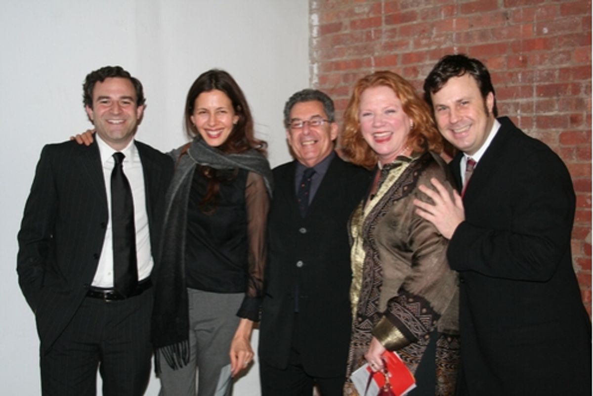Matt Harris, Jessica Hecht, Nicolas Martin, at 
