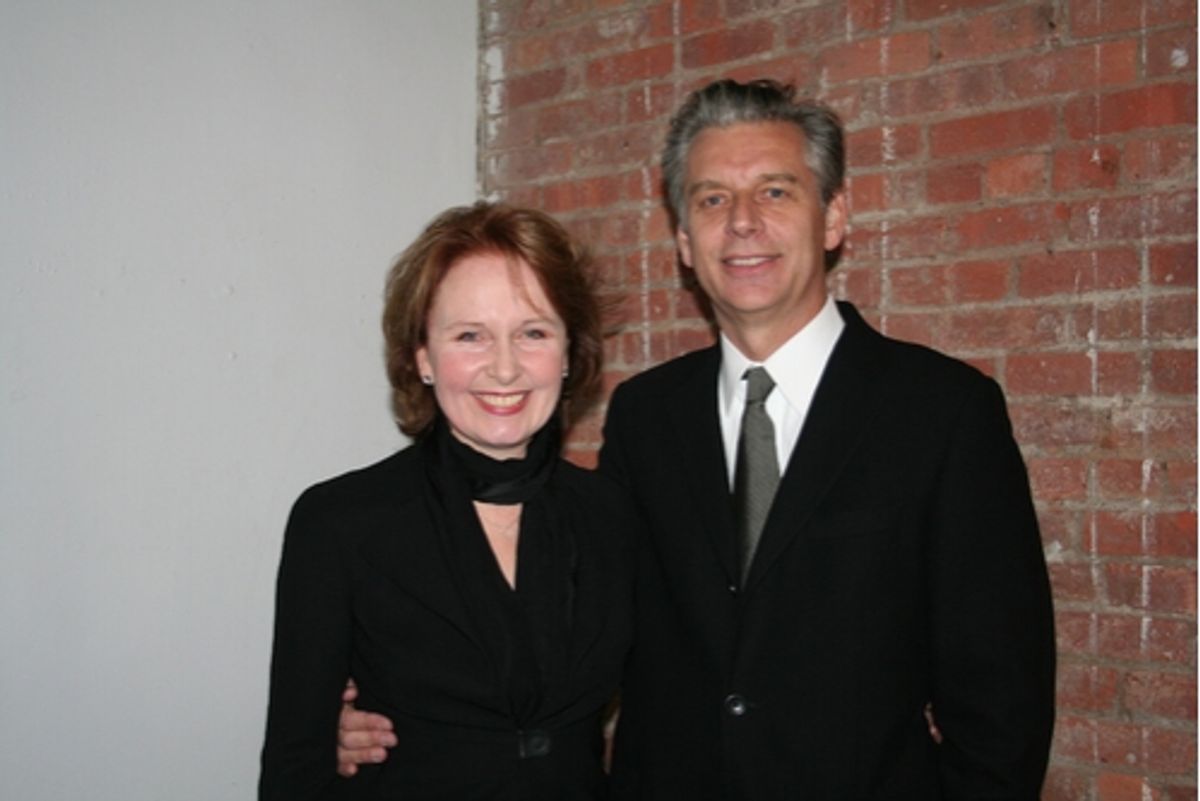 Kate Burton and Michael Ritchie at 