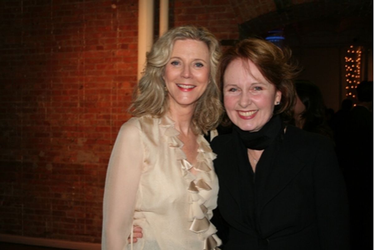 Blythe Danner and at Williamstown Fest Tributes Kate Burton