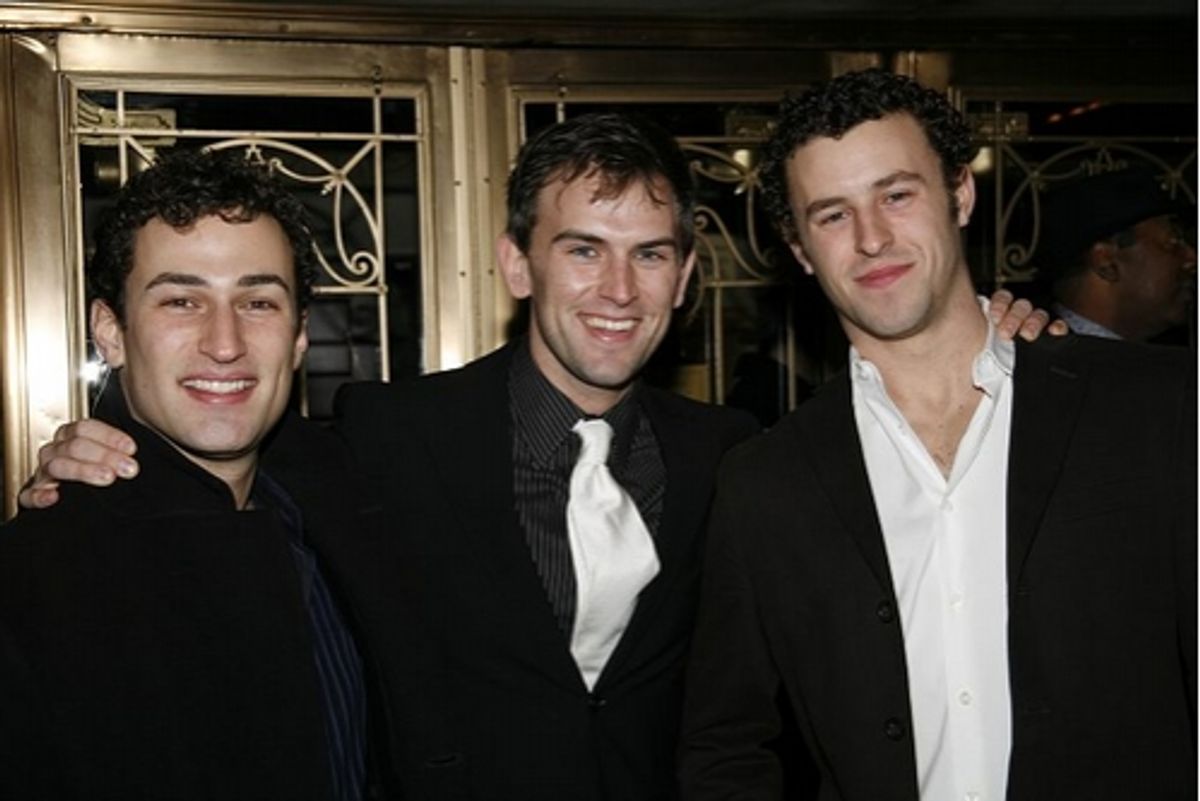 Joey Dudding, Daniel Reichard and Christopher Spaulding at 