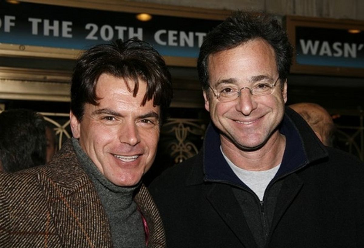 Troy Britton Johnson and Bob Saget at 