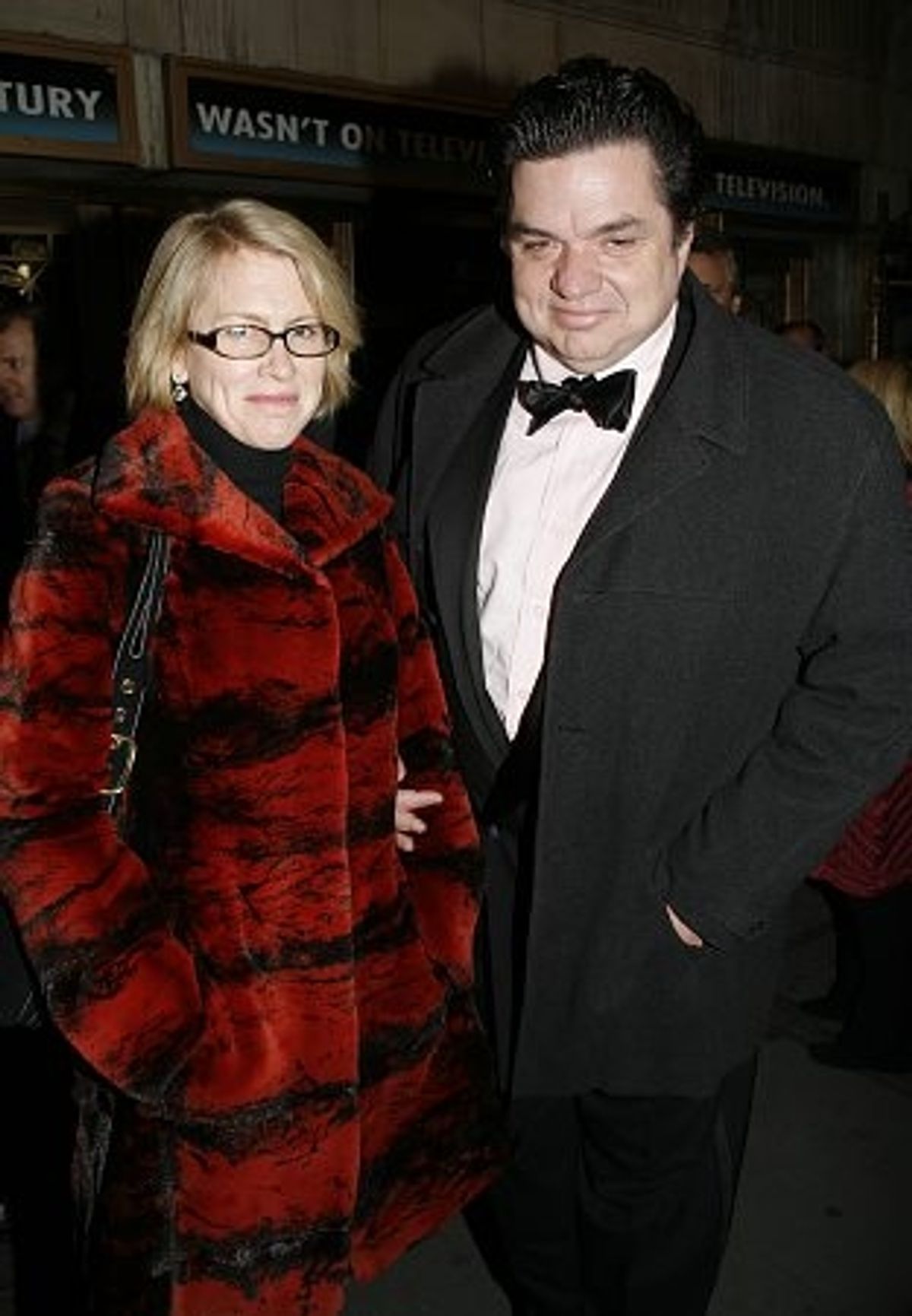 Oliver Platt and guest at 