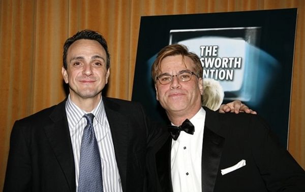 Hank Azaria and Aaron Sorkin Photo