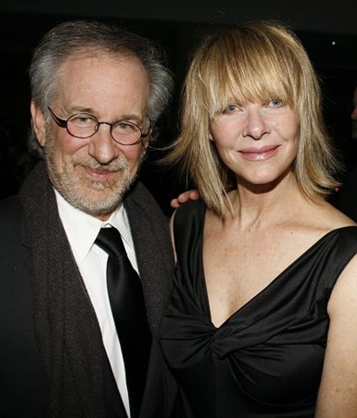 Steven Spielberg and Kate Capshaw at 