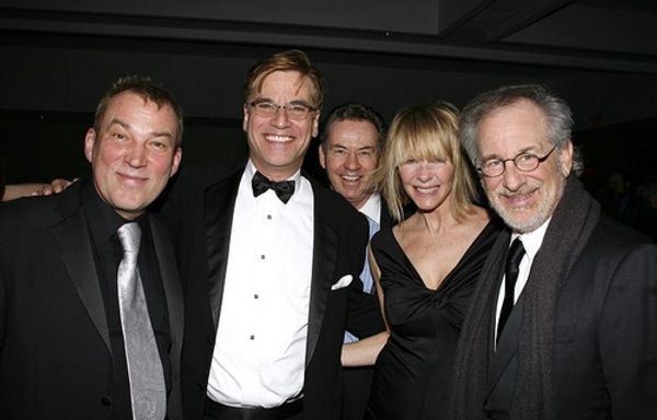 Des McAnuff, Aaron Sorkin, James Sutorious, Kate Capshaw and Steven Spielberg Photo