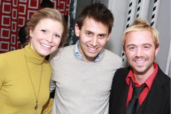 Chelsea Krombach, Benj Pasek and Danny Calvert Photo