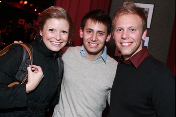 Chelsea Krombach, Benj Pasek and Justin Paul Photo