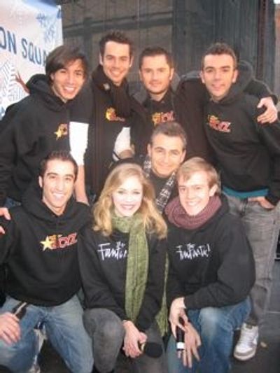 Top: Altar Boyz Jay Garcia, Chad Doreck, Jim Daly, Joey Khoury. Bottom: Ryan Strand ( Photo
