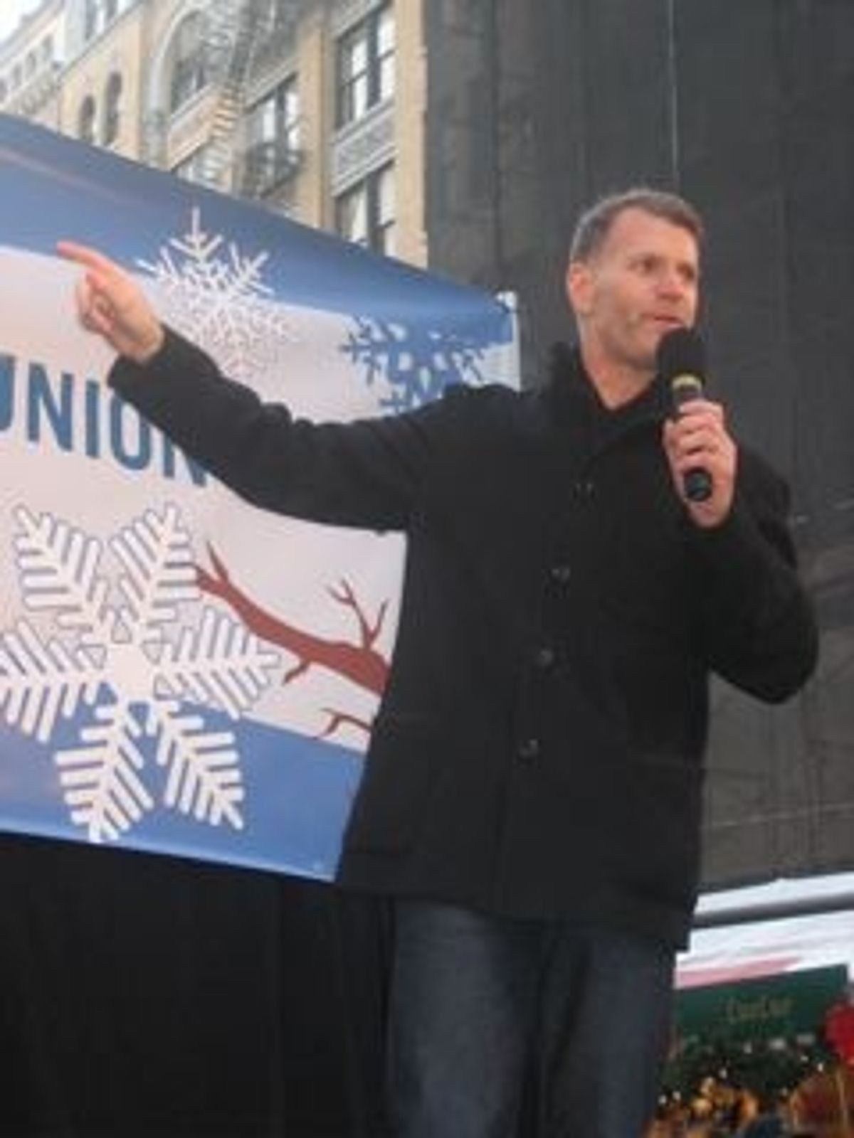 President of the Off-Broadway League, George Forbes at 