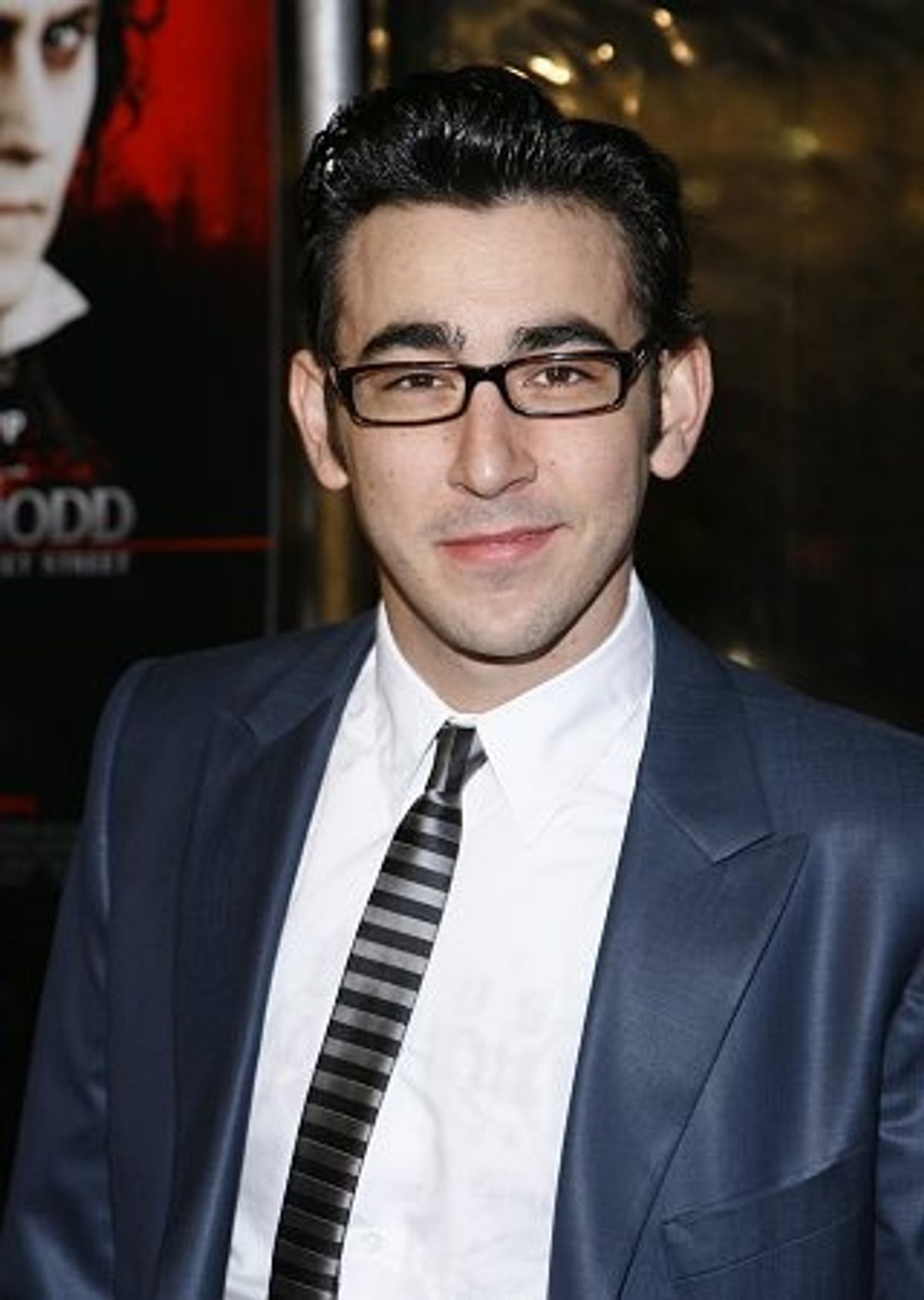 Max Crumm at 'Sweeney Todd' NYC Movie Premiere