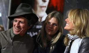 Keith Richards, Alexandra Richards and Patti Hansen Photo