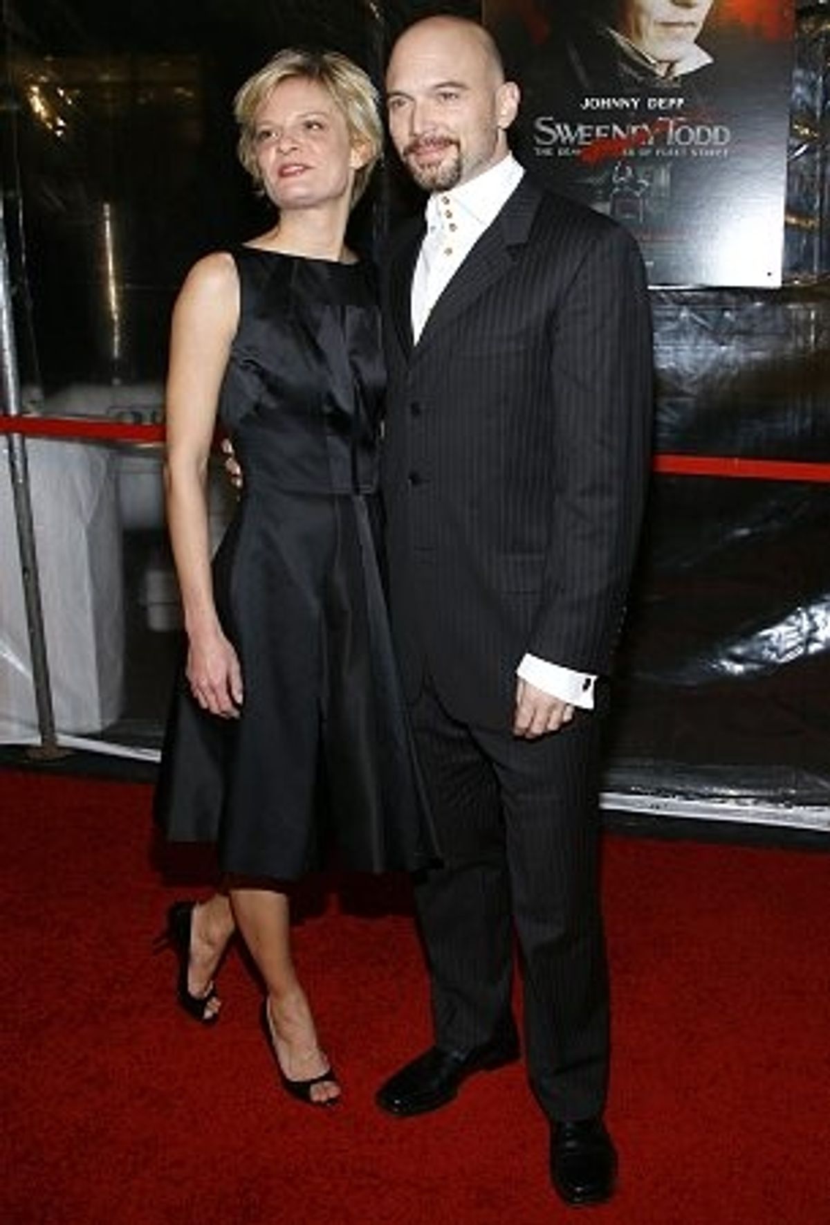 Martha Plimpton and Michael Cerveris at 'Sweeney Todd' NYC Movie Premiere