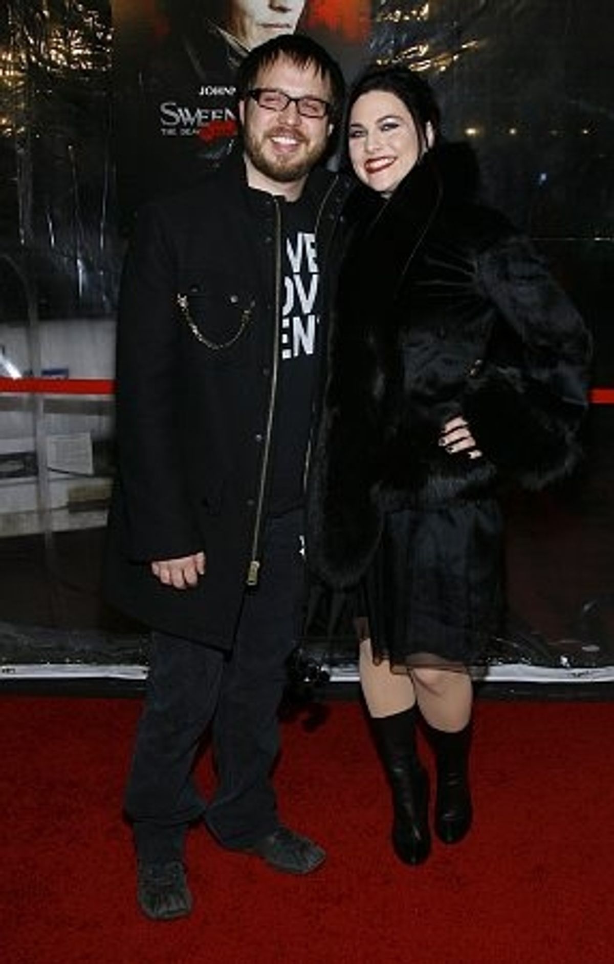 Phillippe Dauman and Amy Lee at 
