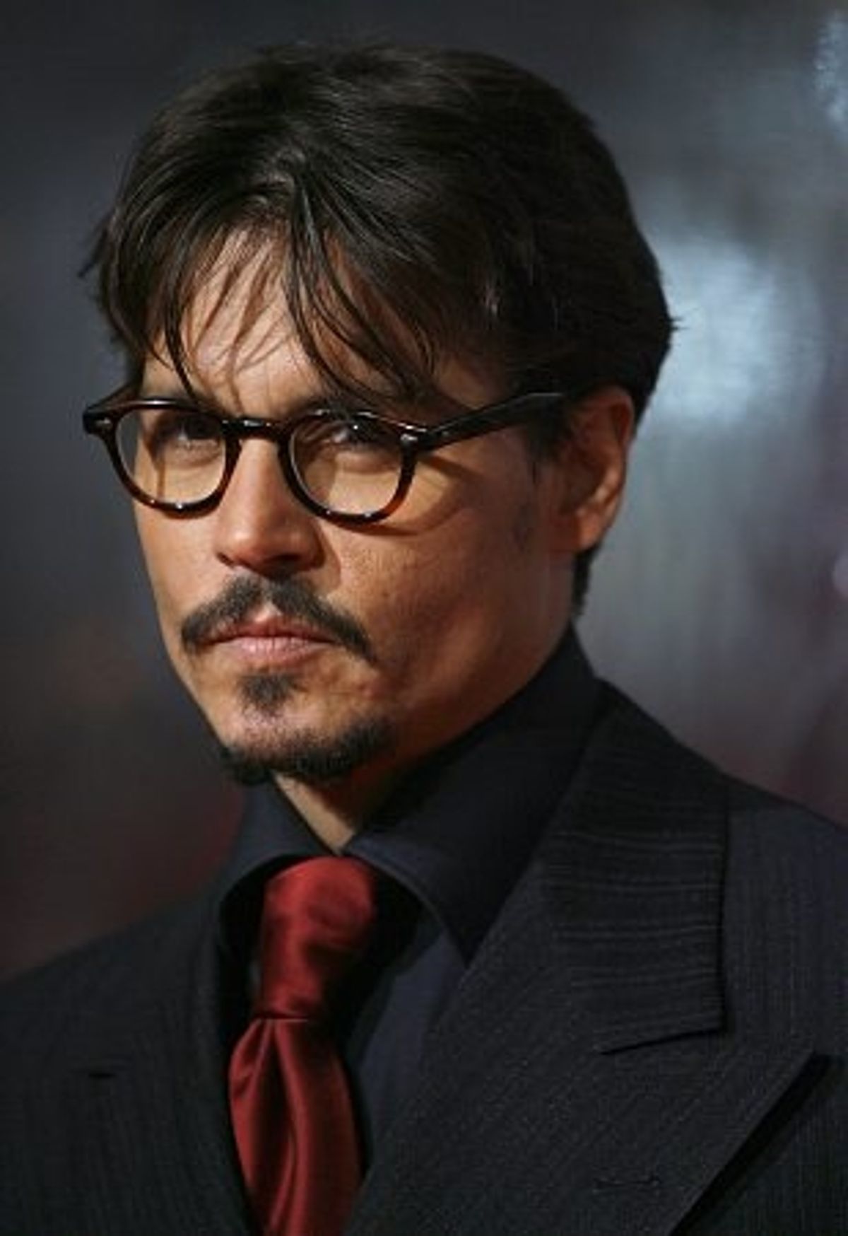 Johnny Depp at 'Sweeney Todd' NYC Movie Premiere