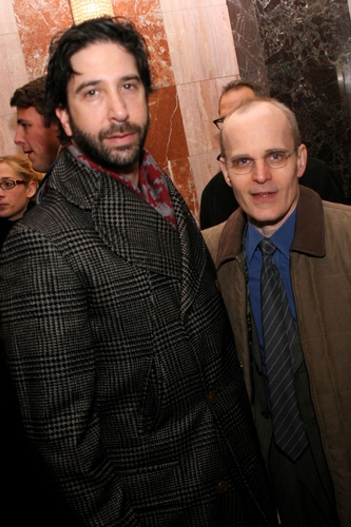 David Schwimmer and Zelko Ivanek at 
