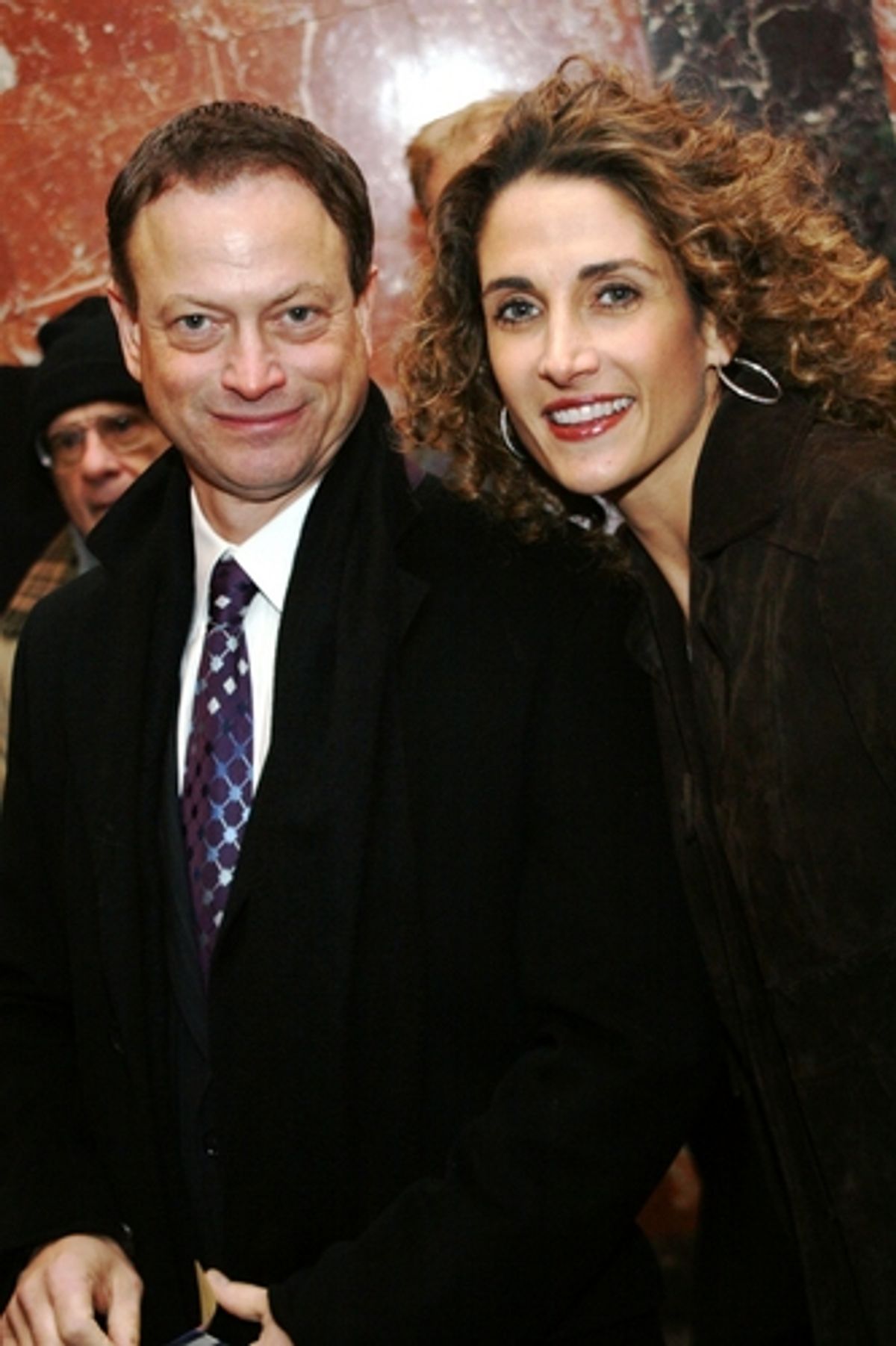 Gary Sinise and Melina Kanakaredes at 