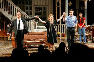 Francis Guinan, Rondi Reed, Ian Barford, and Kimberly Guerrero Photo