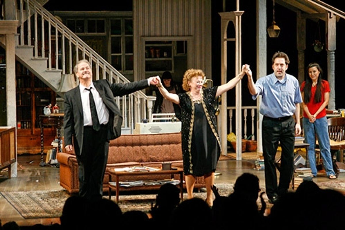 Francis Guinan, Rondi Reed, Ian Barford, and Kimberly Guerrero at 