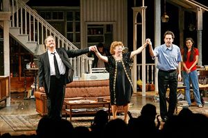 Francis Guinan, Rondi Reed, Ian Barford, and Kimberly Guerrero Photo