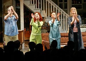 Jeff Perry, Mariann Mayberry, Deanna Dunagan, and Amy Morton Photo