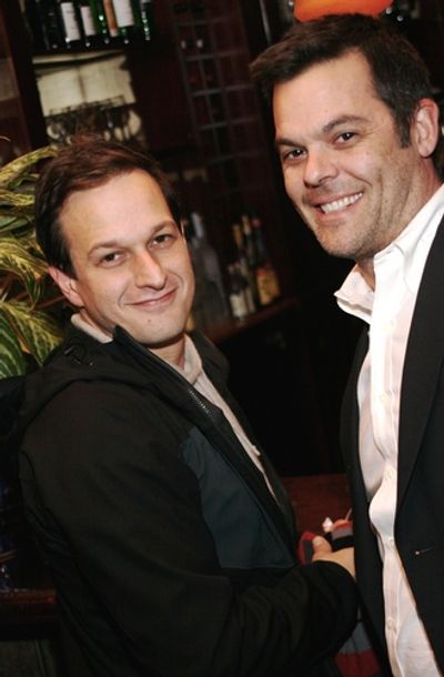 Josh Charles and Adam Bock (Playwright, The Receptionist) Photo
