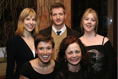 Carolyn Cantor, Hannah Cabell, Paul Sparks, Geraldine Hughes, and Abbie Spallen Photo