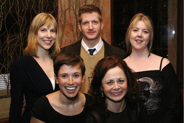 Carolyn Cantor, Hannah Cabell, Paul Sparks, Geraldine Hughes, and Abbie Spallen Photo