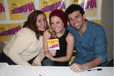 Sarah Bolt, Helene Yorke and Bradley Dean Photo