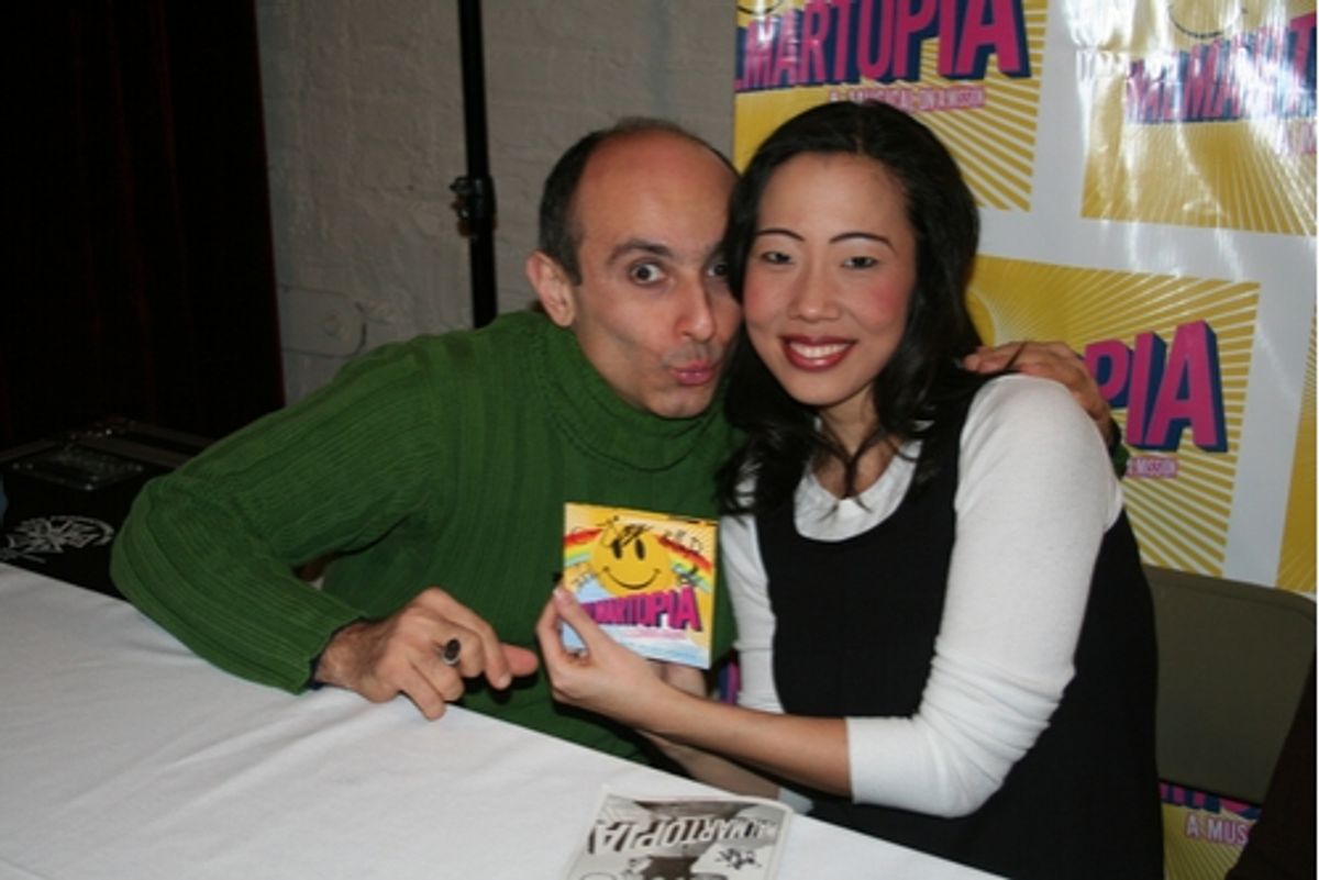 Stephen DeRosa and Pearl Sun at 